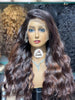 Natural hair wig 121