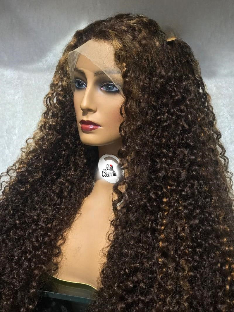 Natural hair wig 42