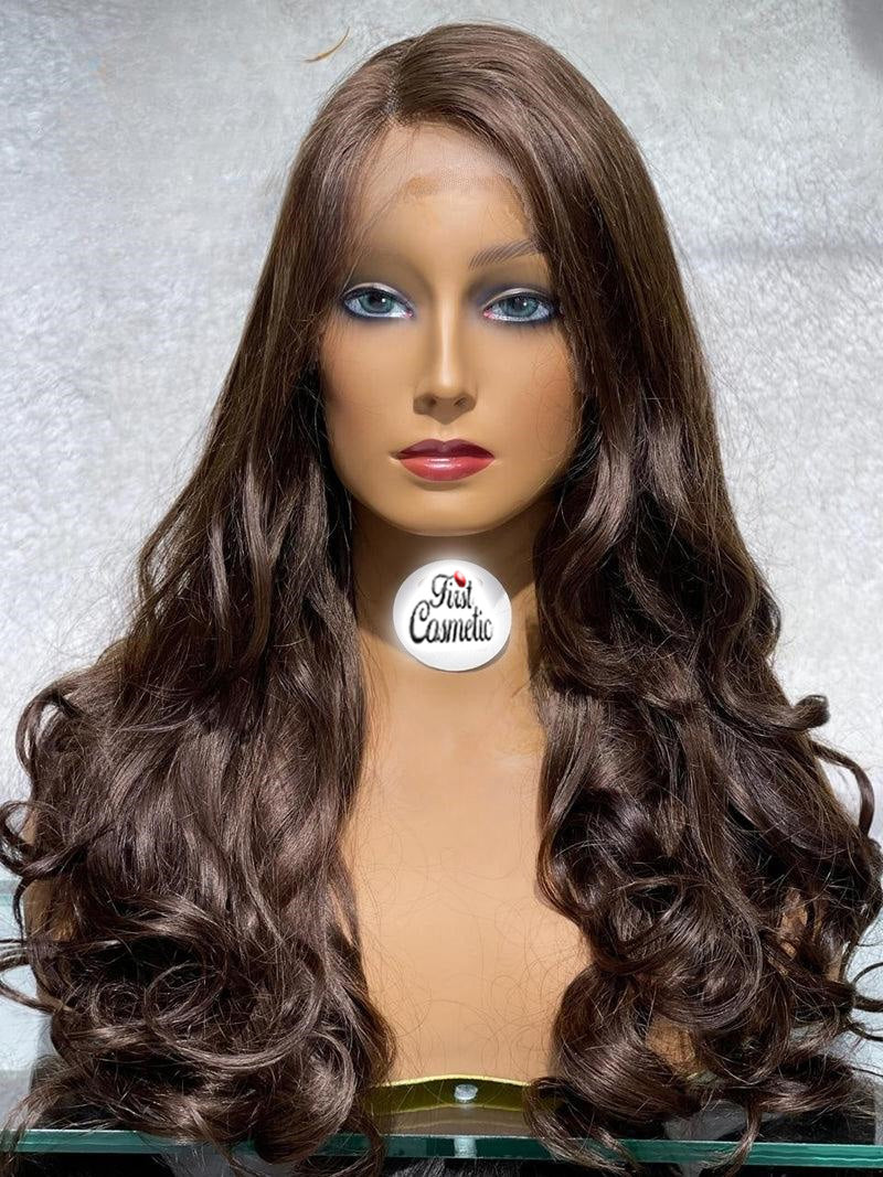 Natural hair wig 6621