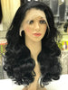 Natural black hair wig 1