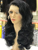 Natural black hair wig 1