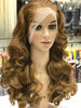 Natural light brown hair wig