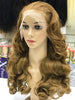 Natural light brown hair wig