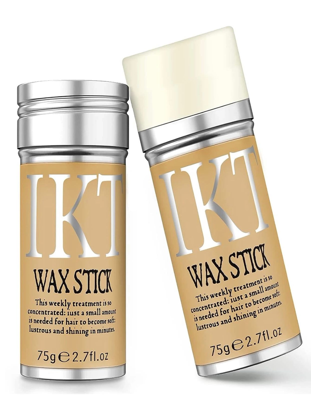 IKT Hair Wax Stick - Styling Wax for Smooth Wigs 75 g