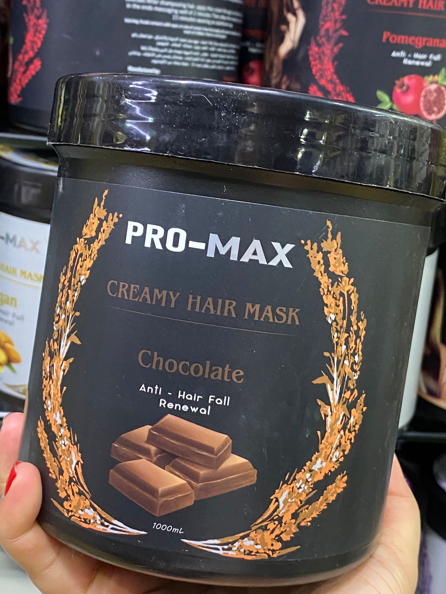 Pro-Max Creamy Hair Mask Chocolate 1000 ml