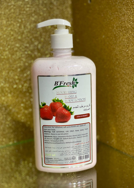 B'Fresh Hand & Body Lotion (Strawberry) 500 ml