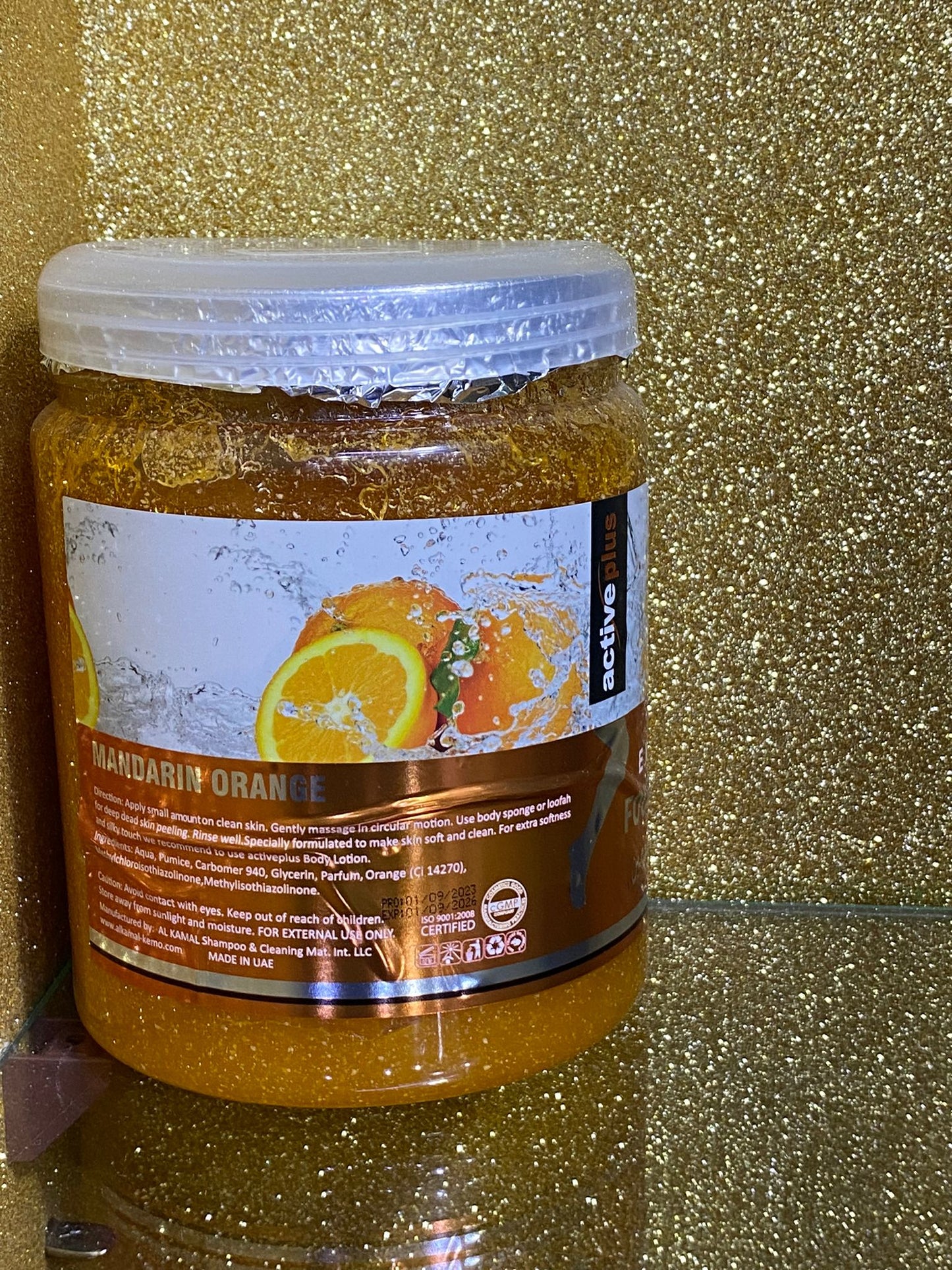 Active Plus Foot & Body Scrub (Mandarin Orange) 1 kg