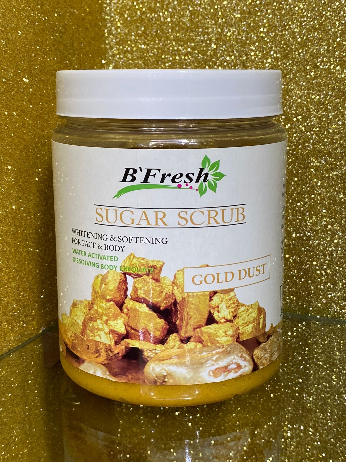 B Fresh Foot & Body Sugar Scrub (Gold Dust) 1 kg