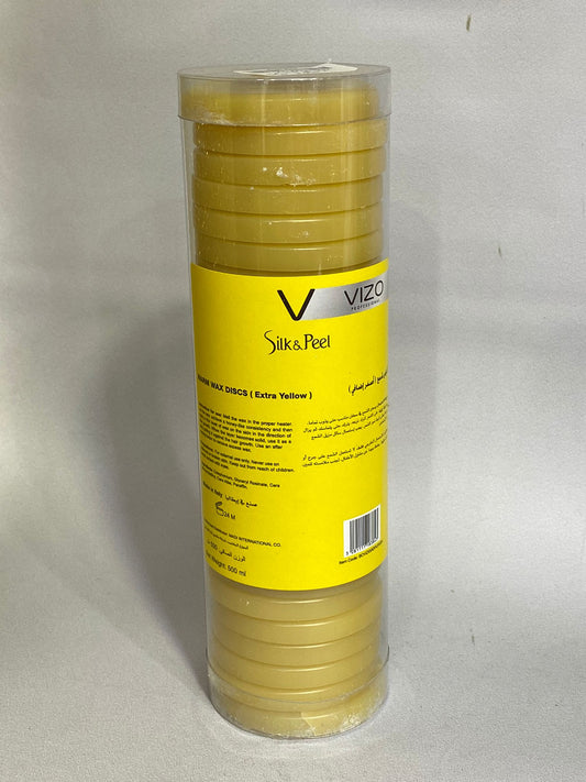 Vizo Silk & Peel Warm Body Wax Discs Yellow 500 ml