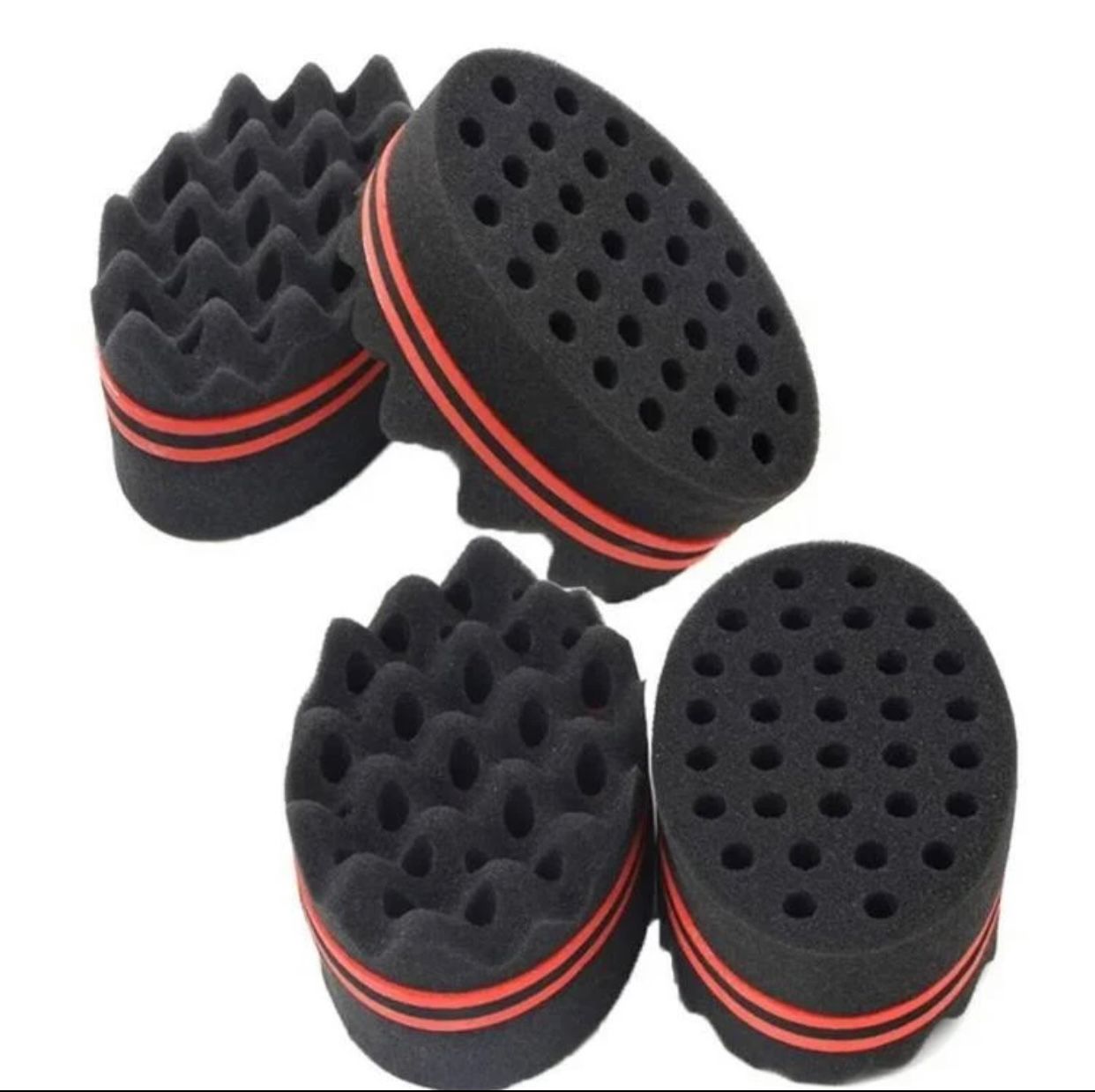 Magic Sponge Brush for African Hair Styling, Coiling & Curling