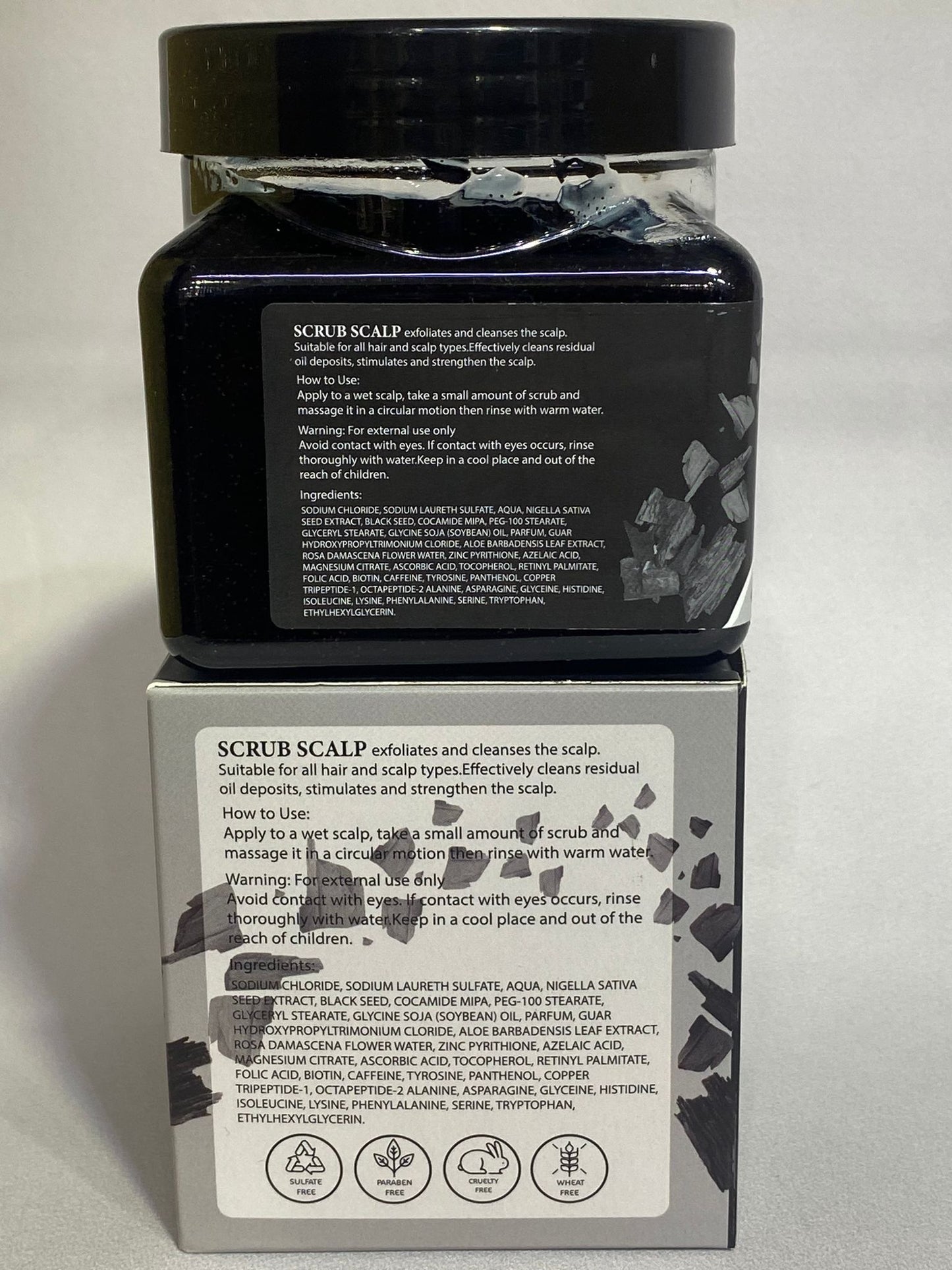 Pro-Max Charcoal Scalp Scrub 400 ml