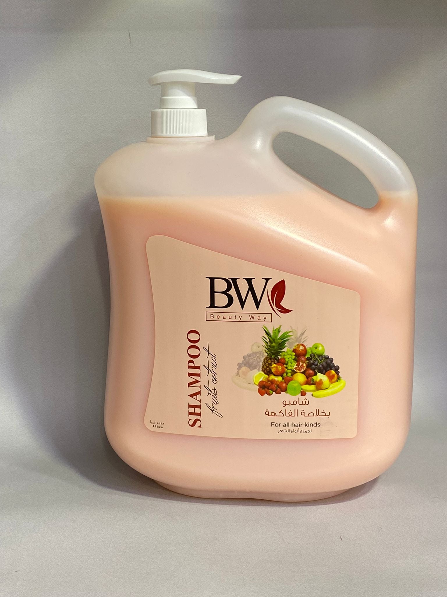 BW Shampoo with Mixed Fruit Extract 4.5 L