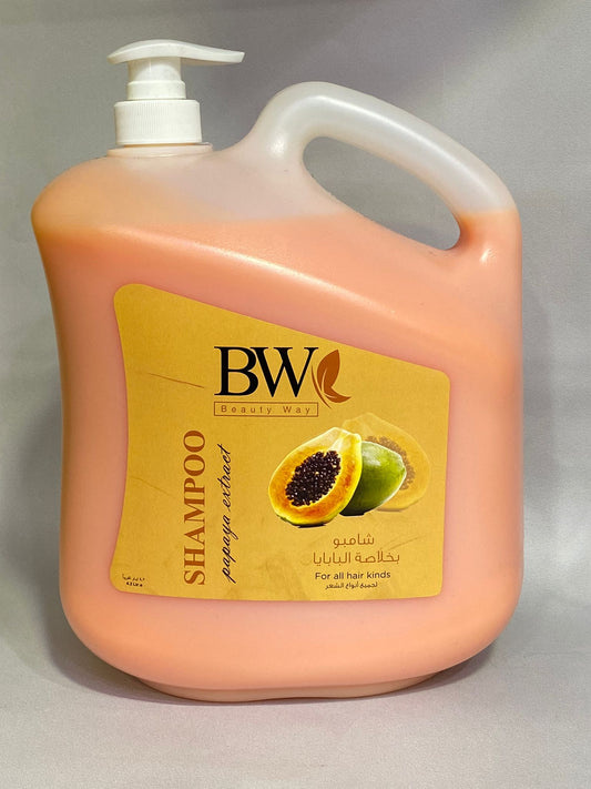 BW Shampoo with Papaya Extract 4.5 L