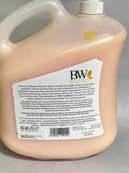 BW Beauty Way Conditioner with Peach Extract 4.5 L