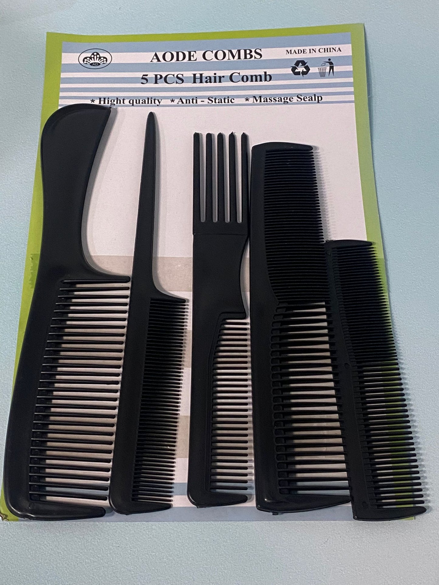 Ody Hair Comb Set 5 Pieces